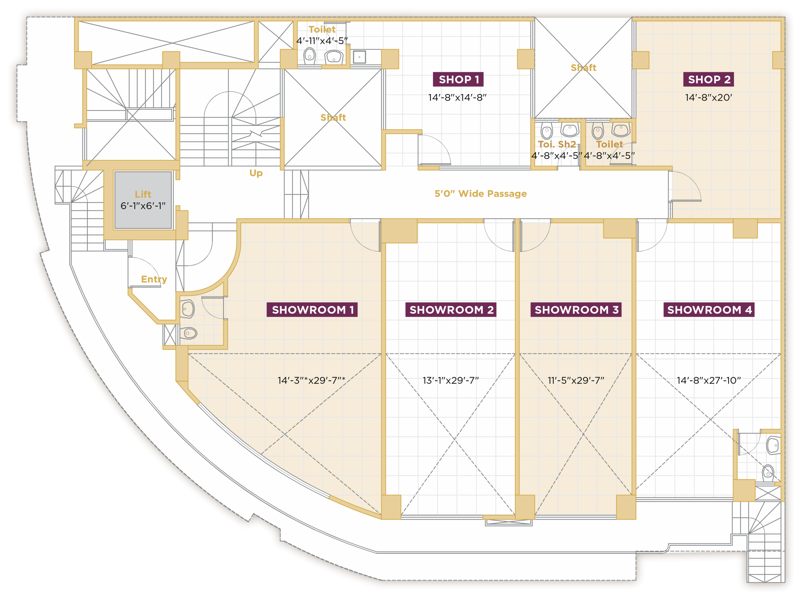 Upper Ground Floor Plan Scaled