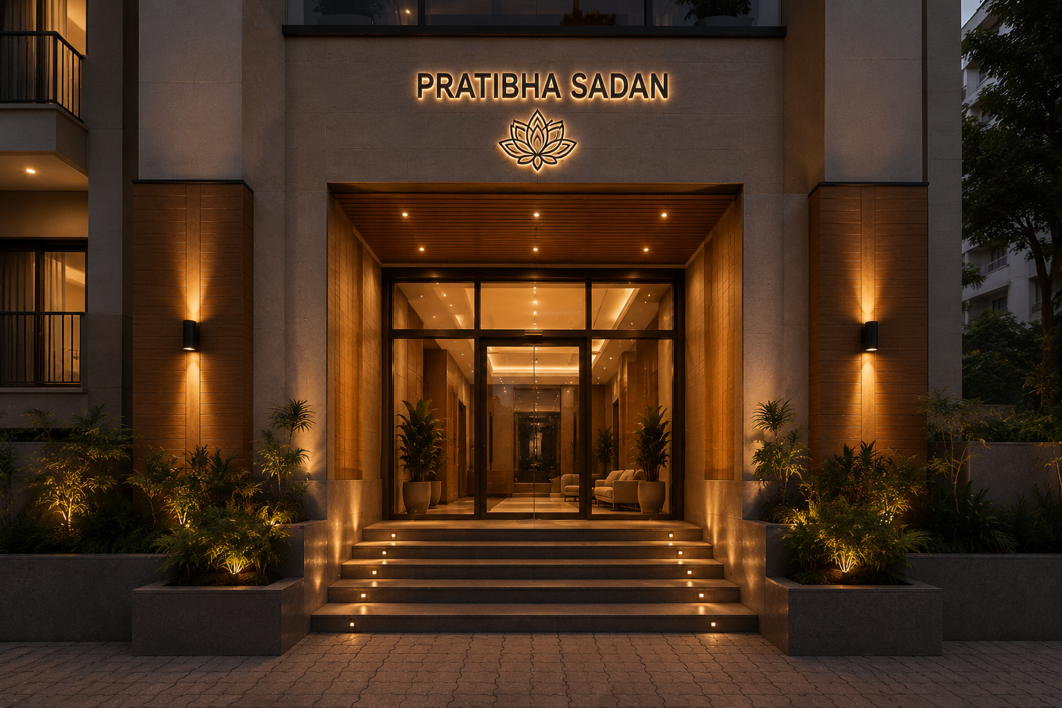 pratibha sadan entrance